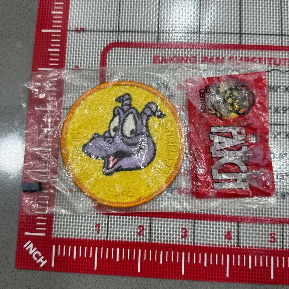 Vintage Disney Epcot Figment Dragon Embroidered Patch NIP Sealed New NOS 1982